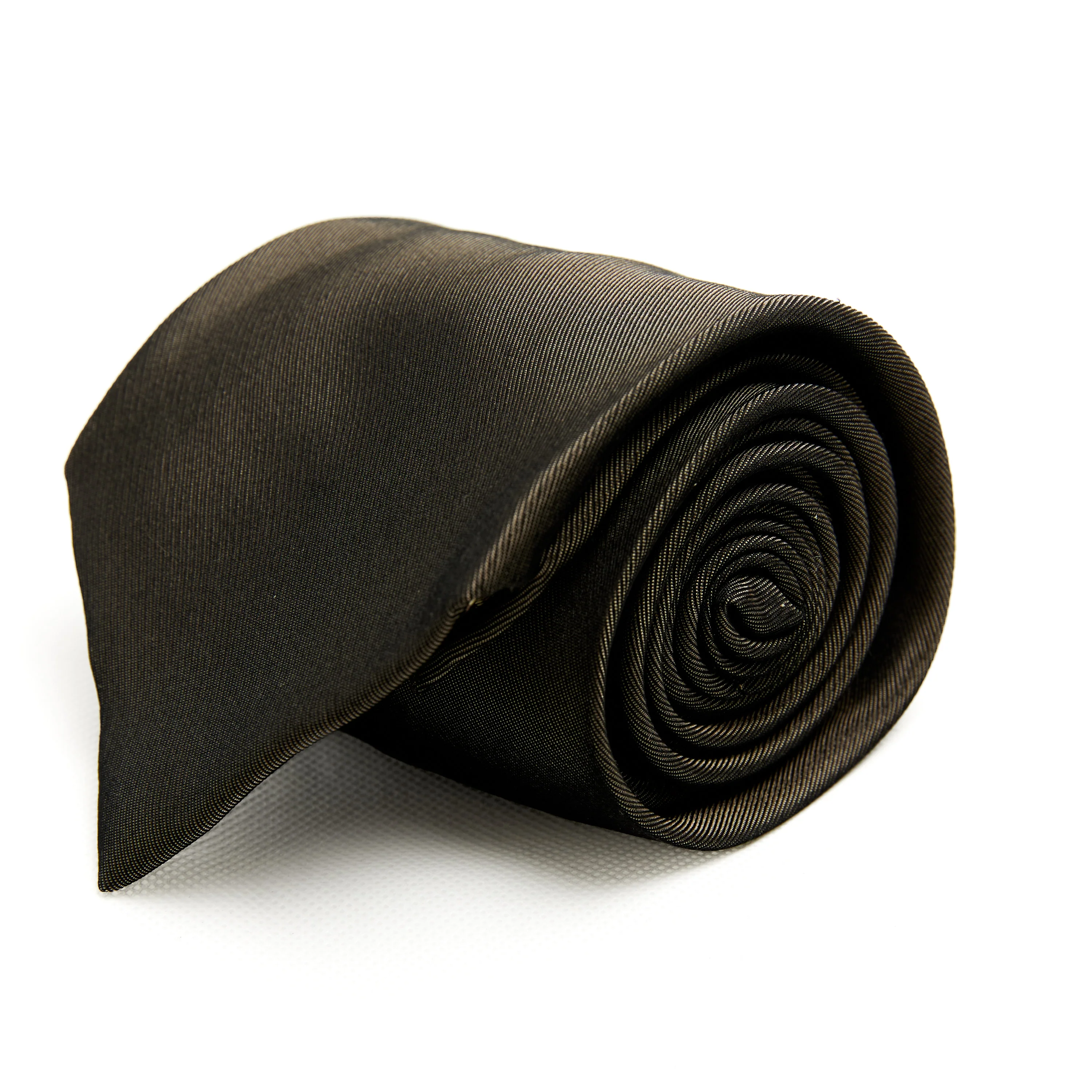 Lupo Bianco Deep Olive Silk Tie